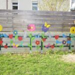 Blumenwand